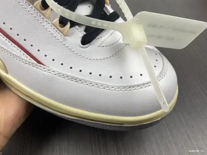 Rep Onekick Jordan SP Low Off-White Retro Red 2 White DJ4375-106 0414